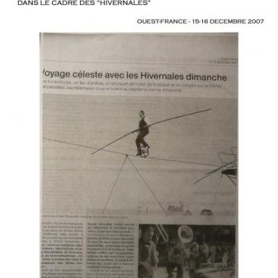 Cabaret Altitude - Article Falaise Ouest France