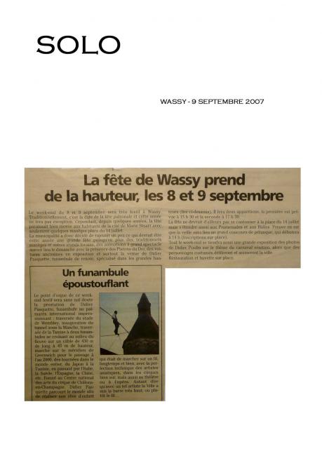 Solo - Article Wassy