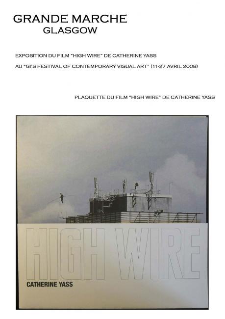 Plaquette High Wire - Catherine Yass (Glasgow)